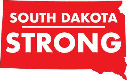 South Dakota Strong Logo Red